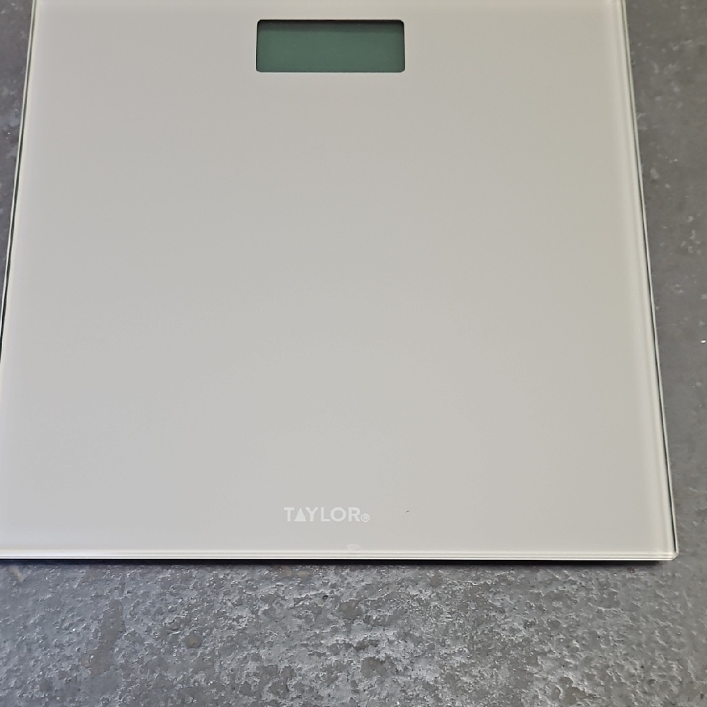 Taylor Digital Bathroom Scale - White